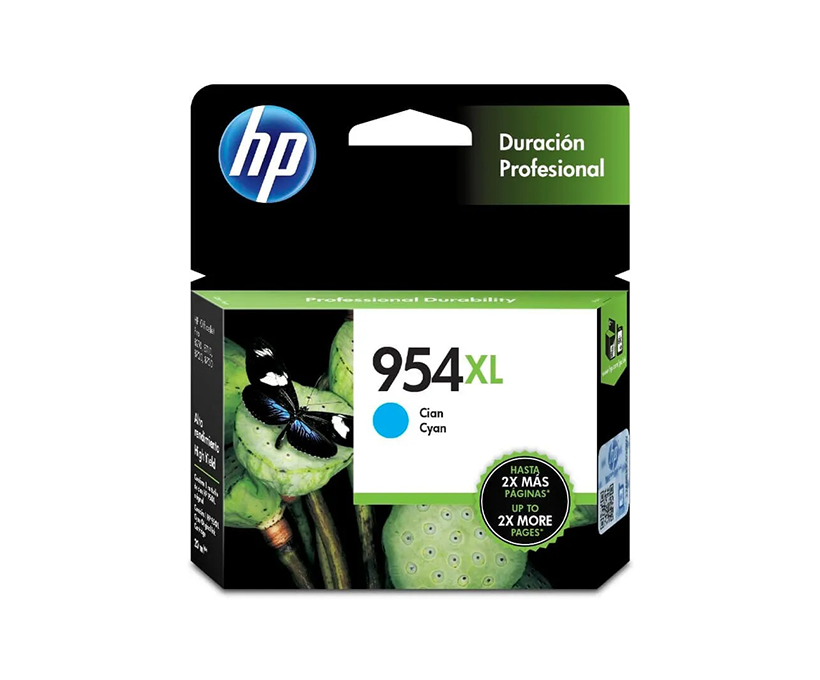 Cartucho 954xl Cyan L0S62AL - HP Cartucho 954xl Cyan L0S62AL - HP