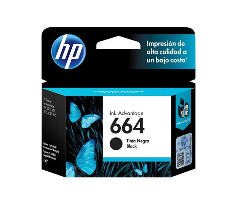 Cartucho 664 Negro F6V29AL - HP