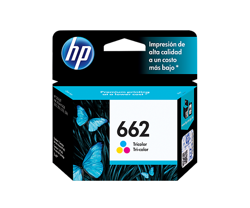 Cartucho 662 Color CZ104 - HP Cartucho 662 Color CZ104 - HP
