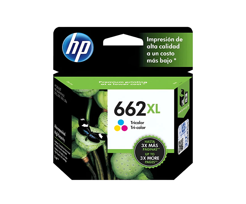 Cartucho 662xl Color CZ106 - HP Cartucho 662xl Color CZ106 - HP