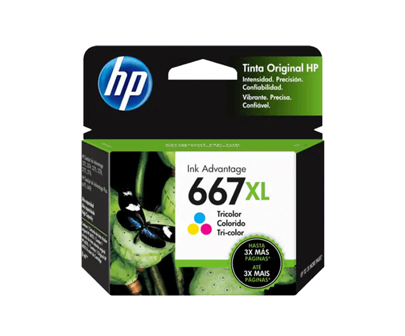 Cartucho 667xl Color 3YM80AL - HP Cartucho 667xl Color 3YM80AL - HP