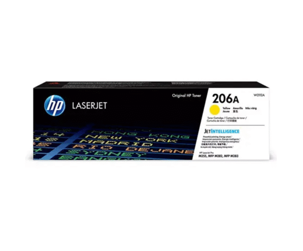 Toner 206A W2112A Amarillo - HP